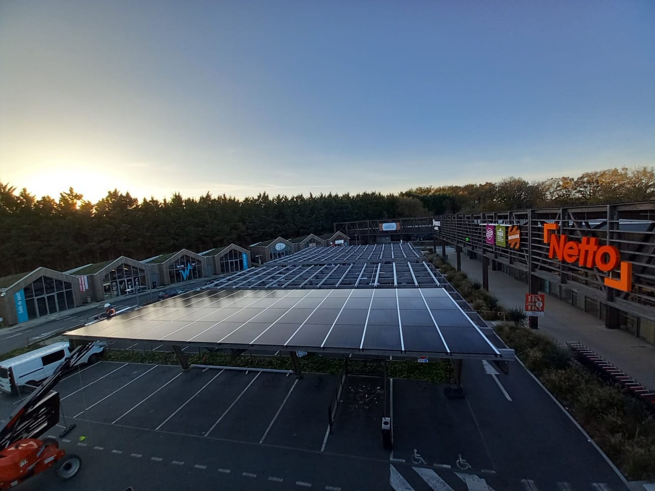 Installation de panneaux solaire à Angers, chantier 2026