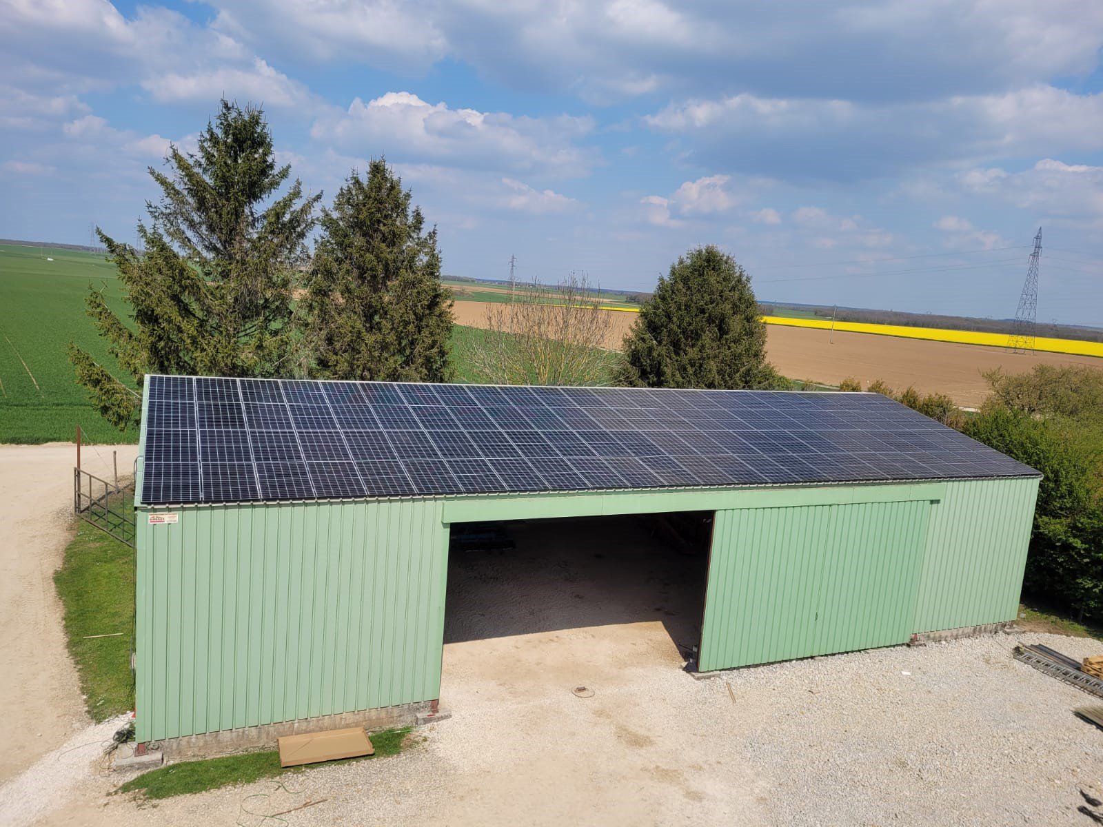 Installations solaires et exploitation agricole