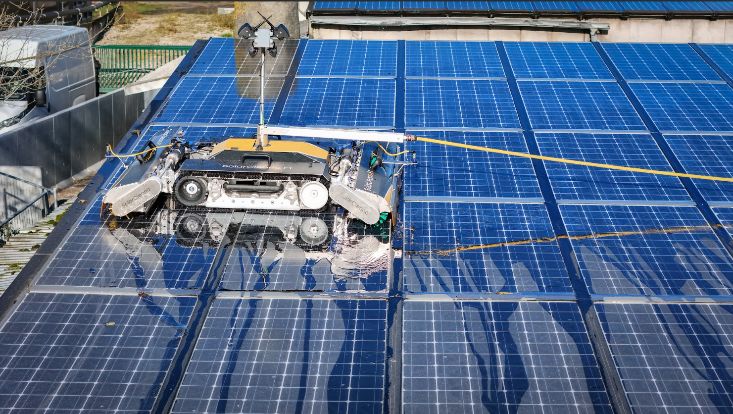 Nettoyage robotisé PV