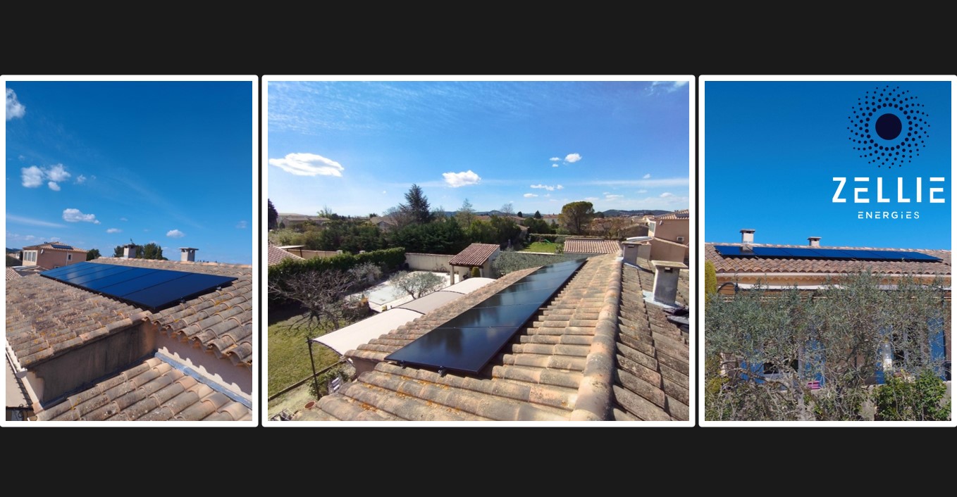 Dans la région Provence-Alpes-Côte-d’Azur mais dans le département du Vaucluse, une belle installation équipée de 7 panneaux DUALSUN avec 7 micro-onduleurs ENPHASE, sur un même pan de toit en surimposition. Nous remercions notre client de sa confiance pour ce projet de 3 kWc en autoconsommation.