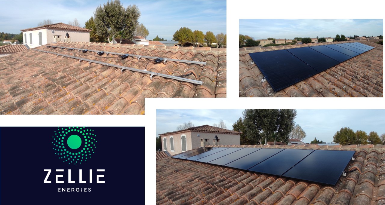 Direction la région Provence-Alpes-Côte-d’Azur, à Entraigues-sur-la-Sorgue, pour vous présenter un nouveau projet. Une belle installation de 3 kWc en surimposition