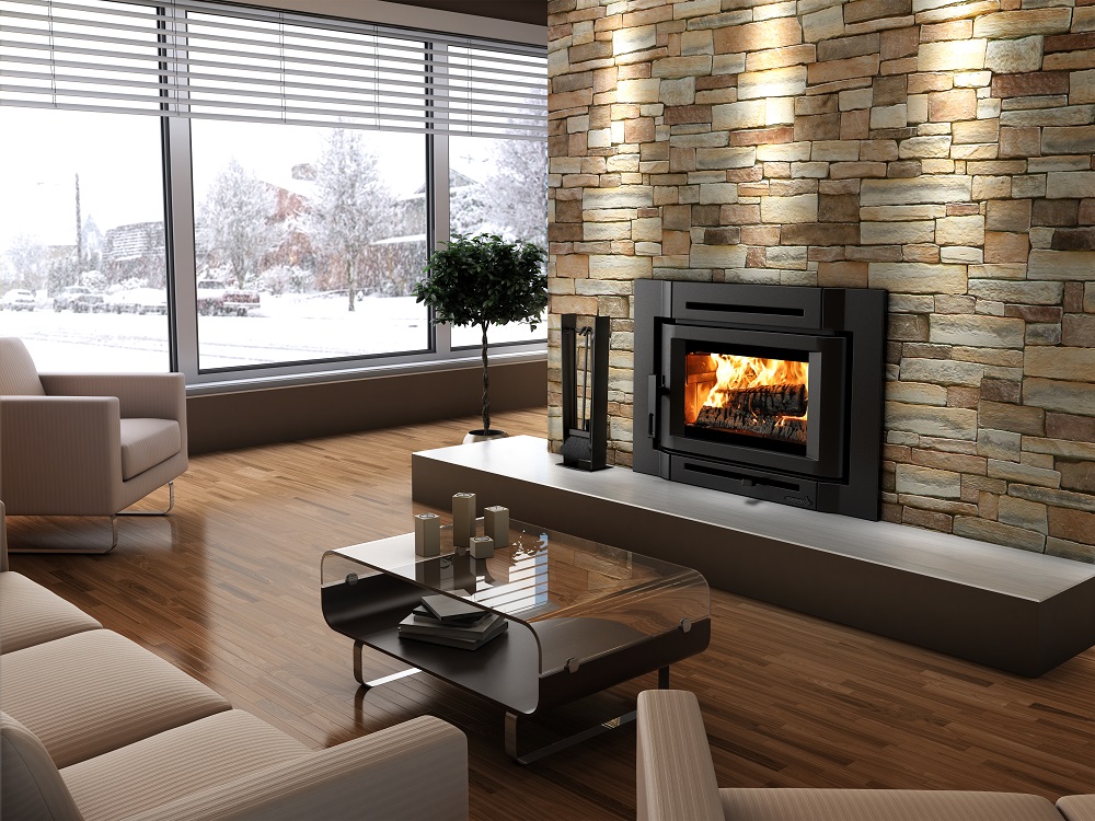 Insert à bois, Destination 2.3-I, de marque Enerzone