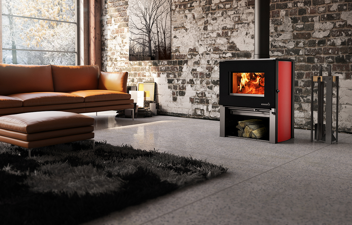 Poêle à bois, Destination 1.6, de marque Enerzone