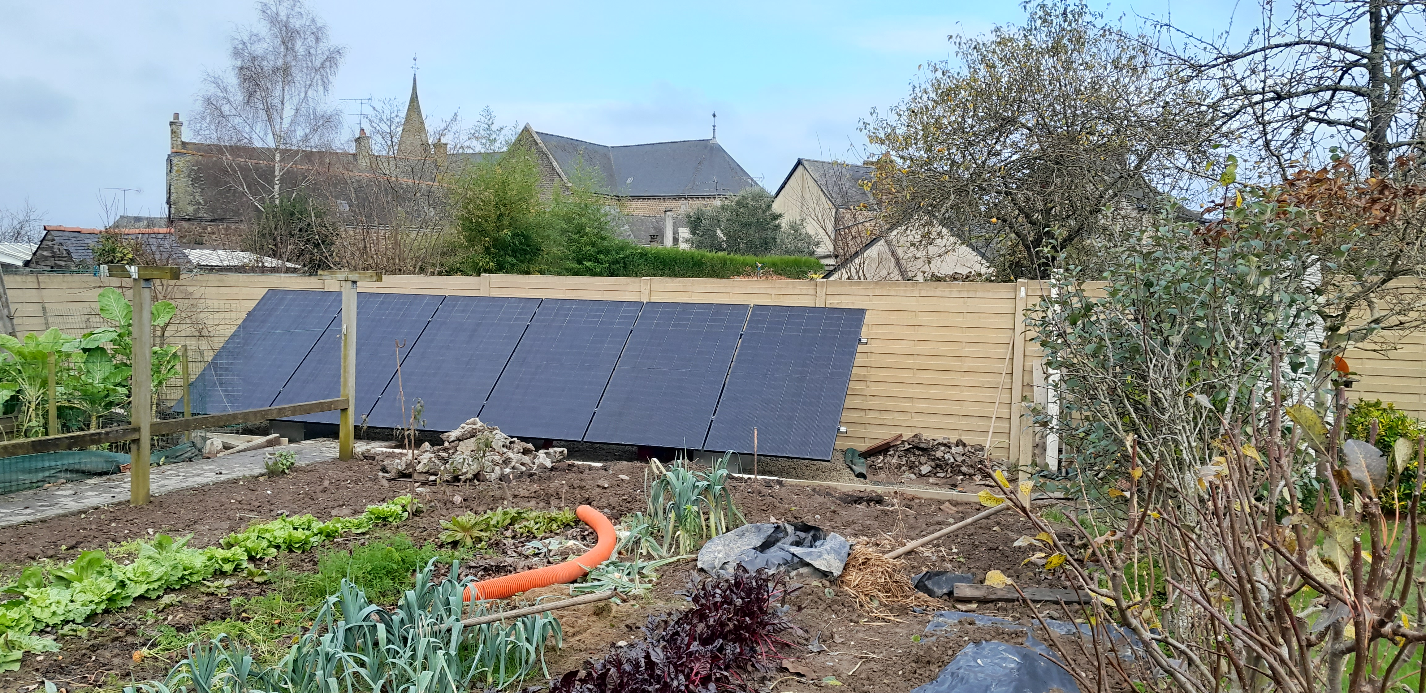 Installation 3kWc avec autoconsommation et stockage virtuel à Luitré-Dompierre (35)