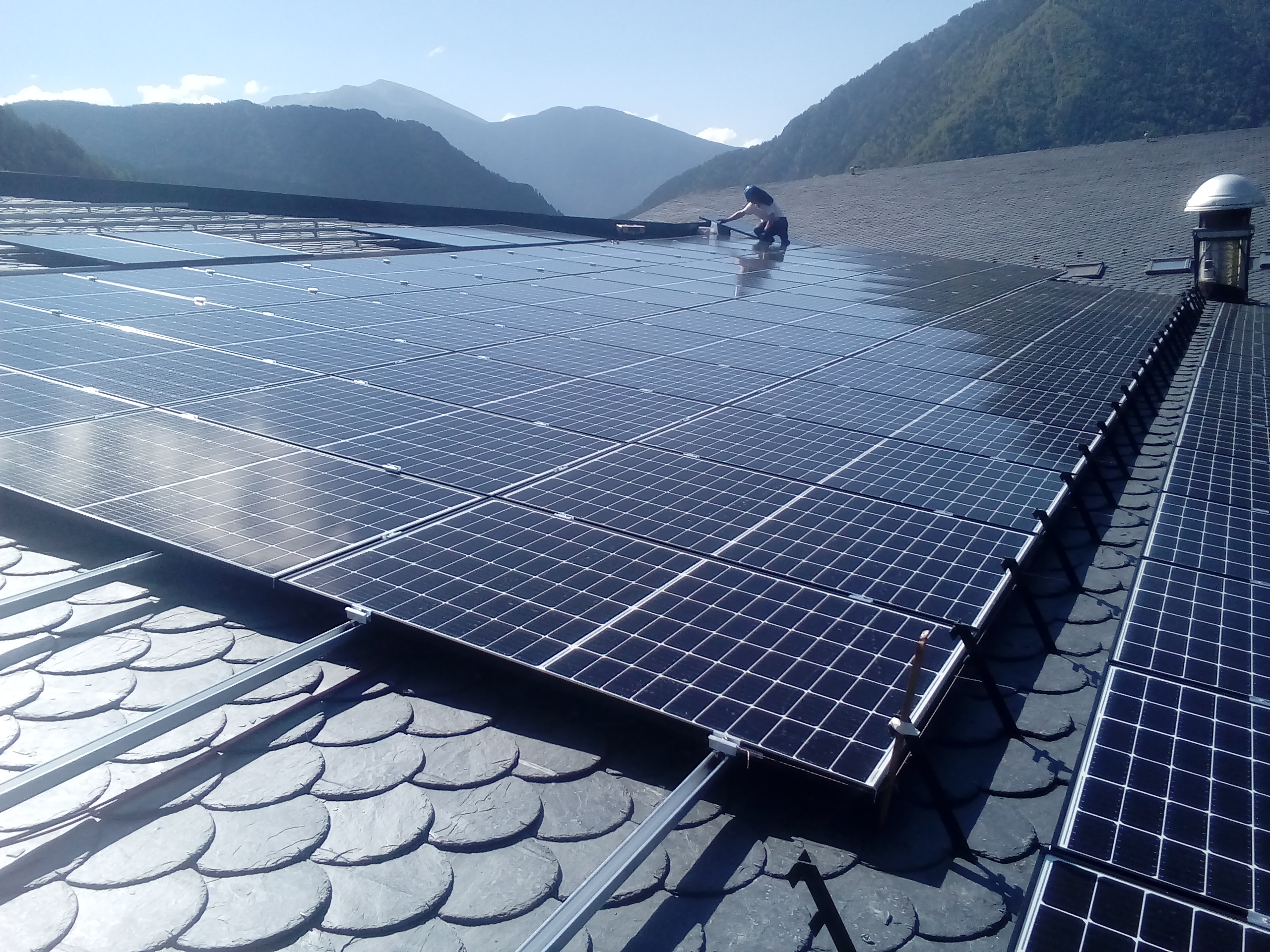 installation en haute altitude en Andorre 