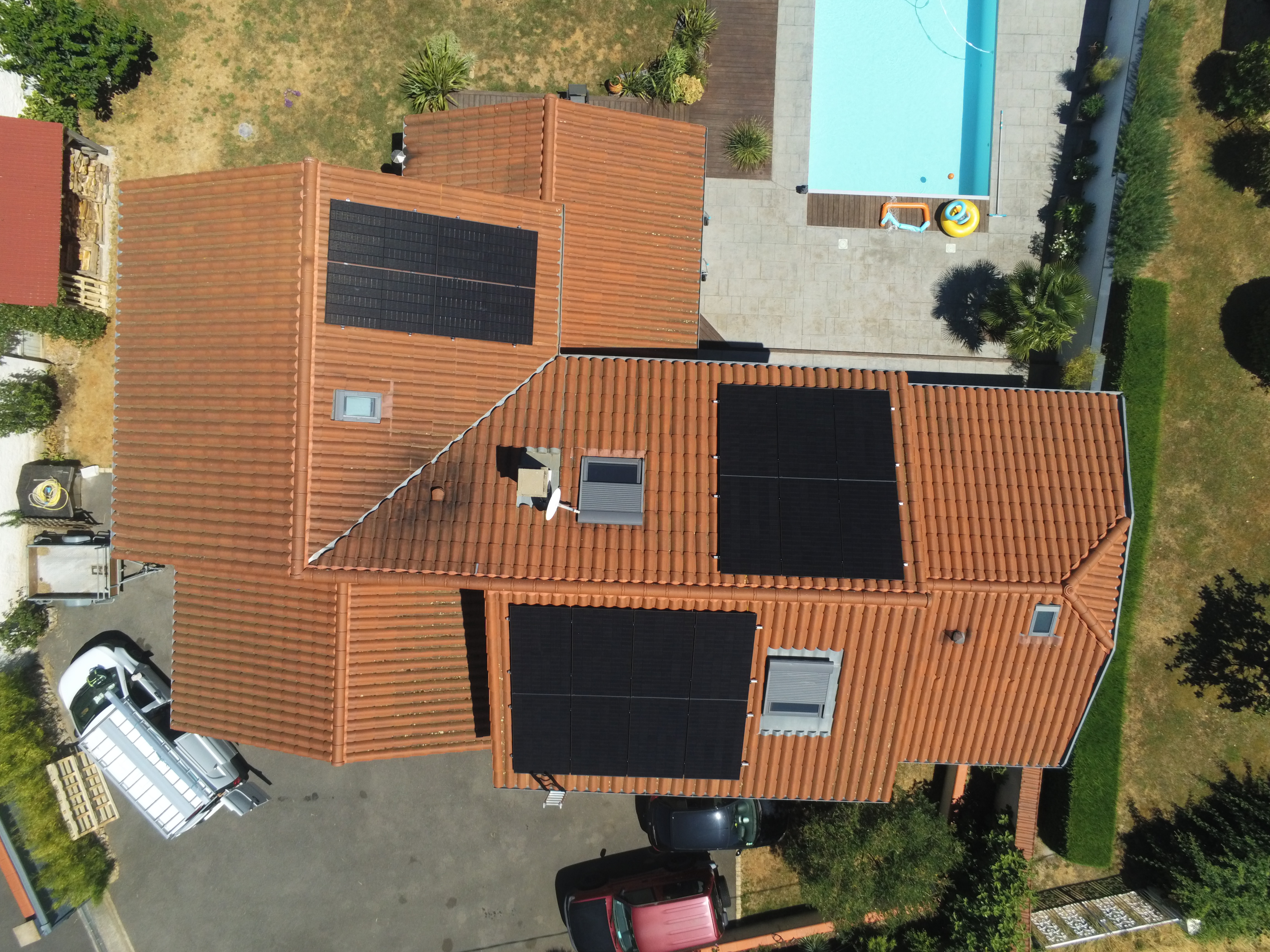 9 kwc  panneaux photovoltaiques dualsun