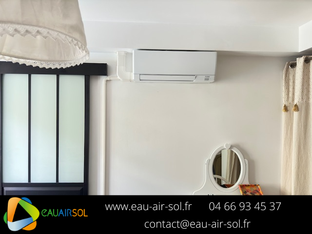 Climatisation réversible EAU AIR SOL