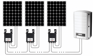 optimiseur solaire panneau photovoltaique avec onduleur 