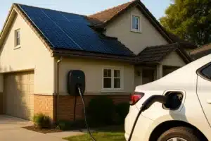 borne de recharge solaire