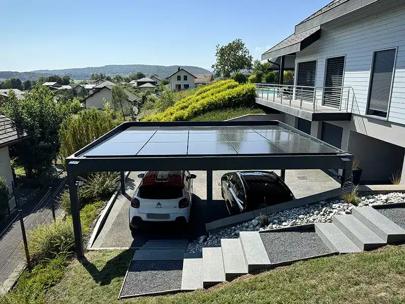 carport solaire maison