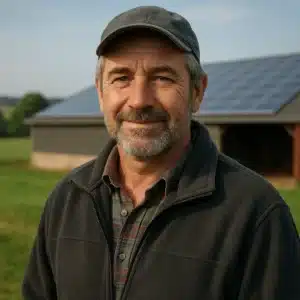 agriculteur photovoltaique