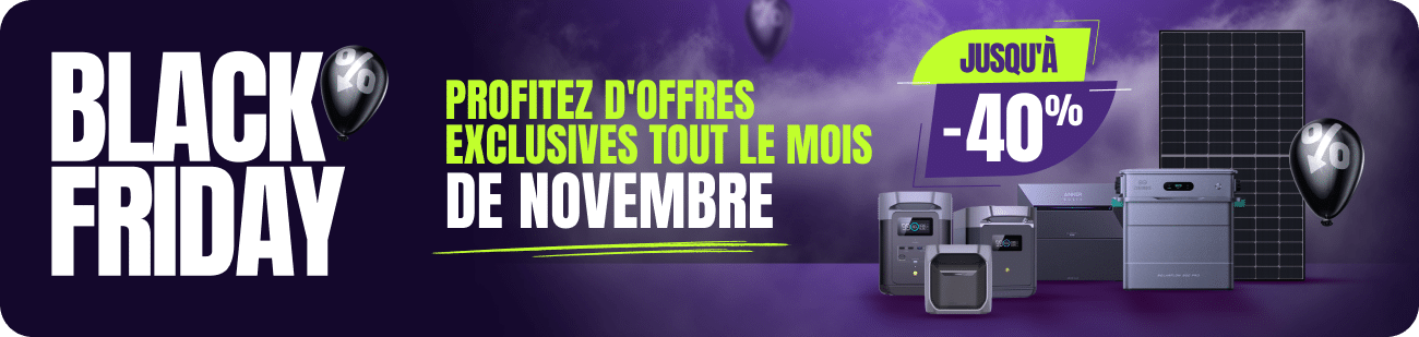 Panneaux solaires black friday 2025 allo solar