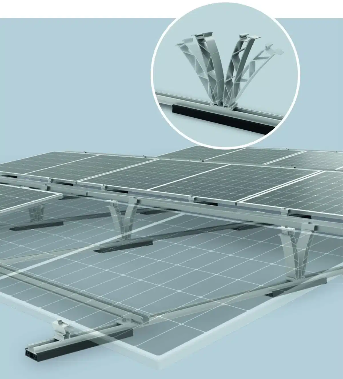 K2 D-Dome 6.10 Xpress LS pour les cas de charges élevées sur les toitures terrasses