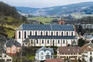 panneau solaire photovoltaique église