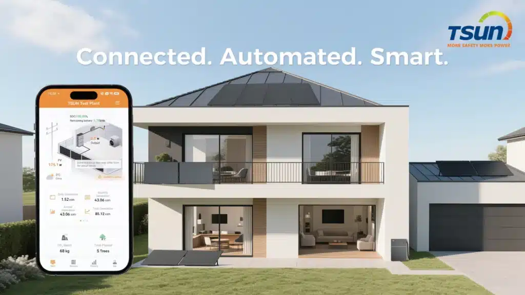 MAU Batterie gestion TSUN