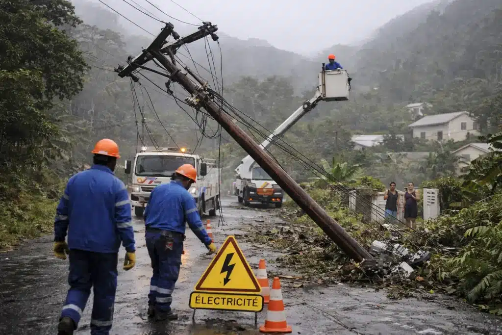 Illustration générée après cyclon
