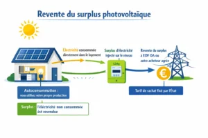 Revente surplus photovoltaïque schéma
