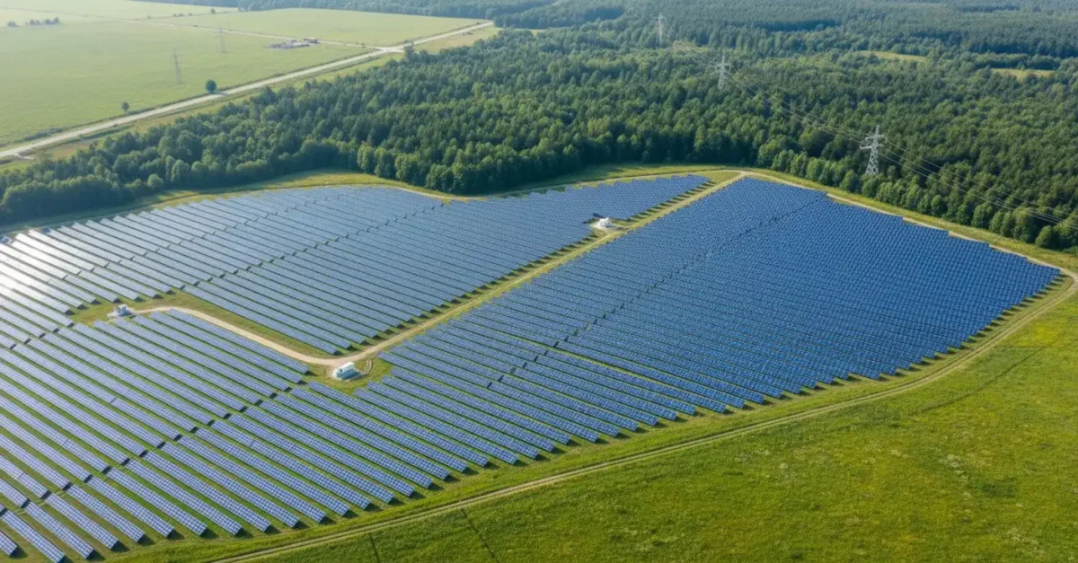 centrale photovoltaique au sol