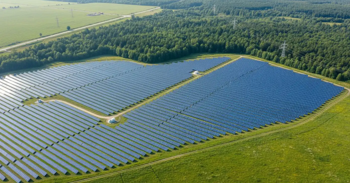 centrale photovoltaique au sol