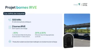 exemple de projet de borne de recharge en entreprise